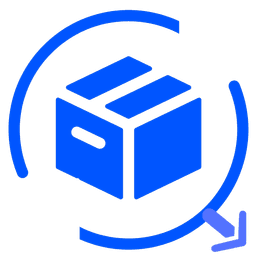 Quick Returns and Exchanges ↻↺ icon