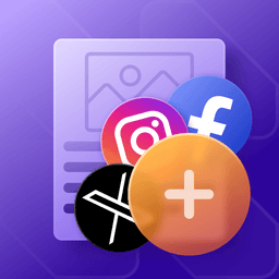 AutoPost: AI Social Media Post icon