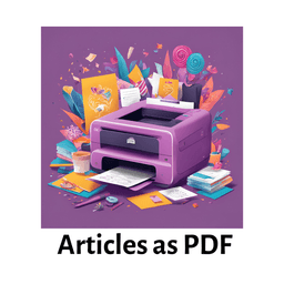 ArticlesPDF ‑ Blog Post as PDF icon