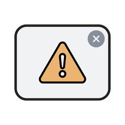 UR: Cart Add  Warning Popup icon