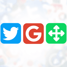TRANH ‑ Social Media Share bar icon