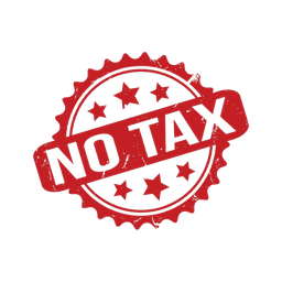 Ecom | Order Tax Exempt icon