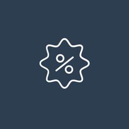 Discount Saved Message ‑ SBT icon